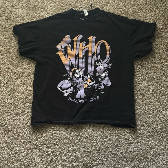 The Who Maximum RnB t shirt. Size: men’s small
